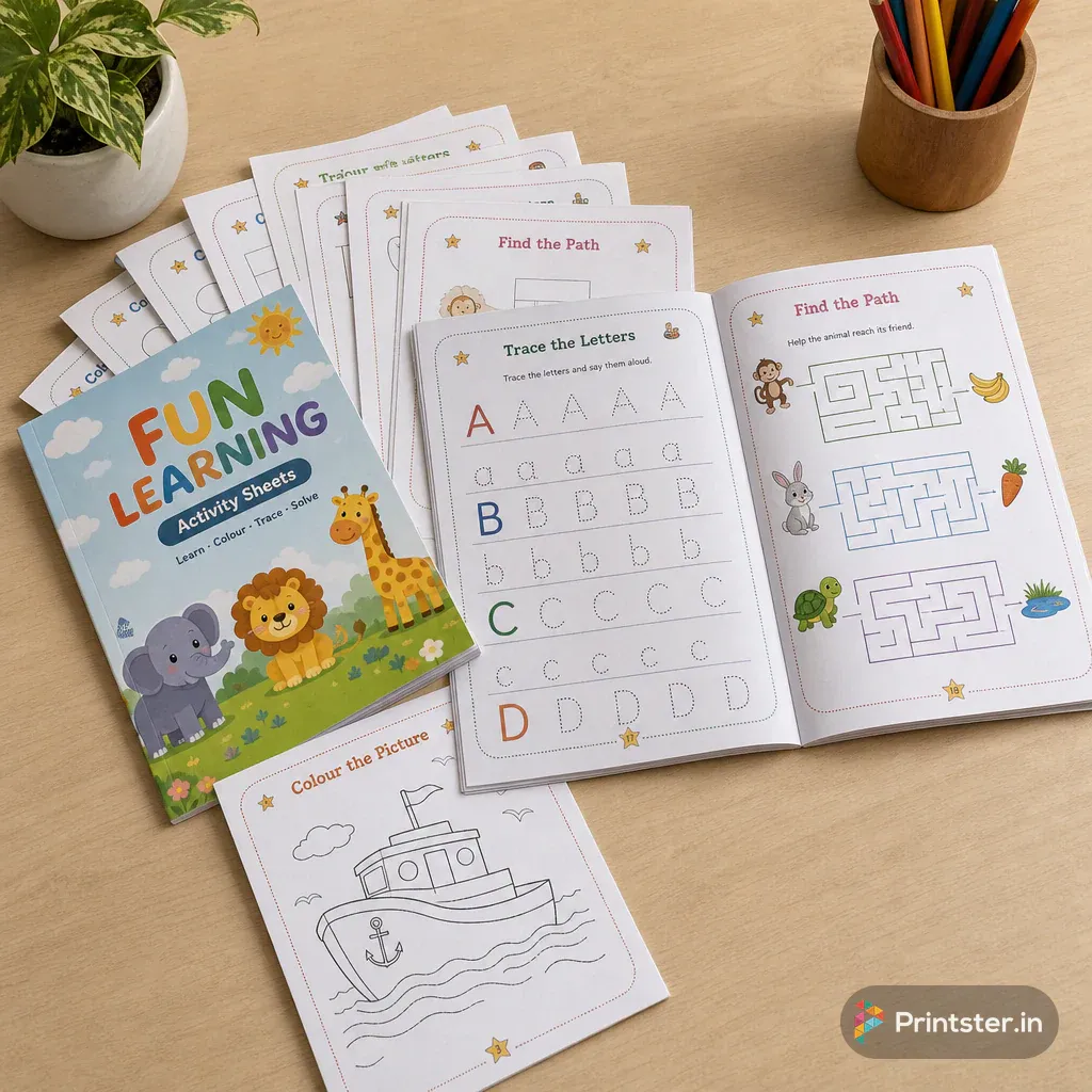 Activity Sheets gallery image 1