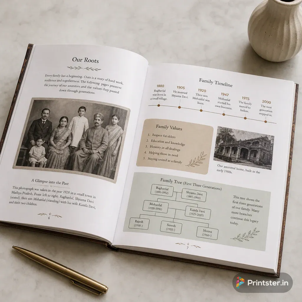 Family History Book Printing gallery image 1