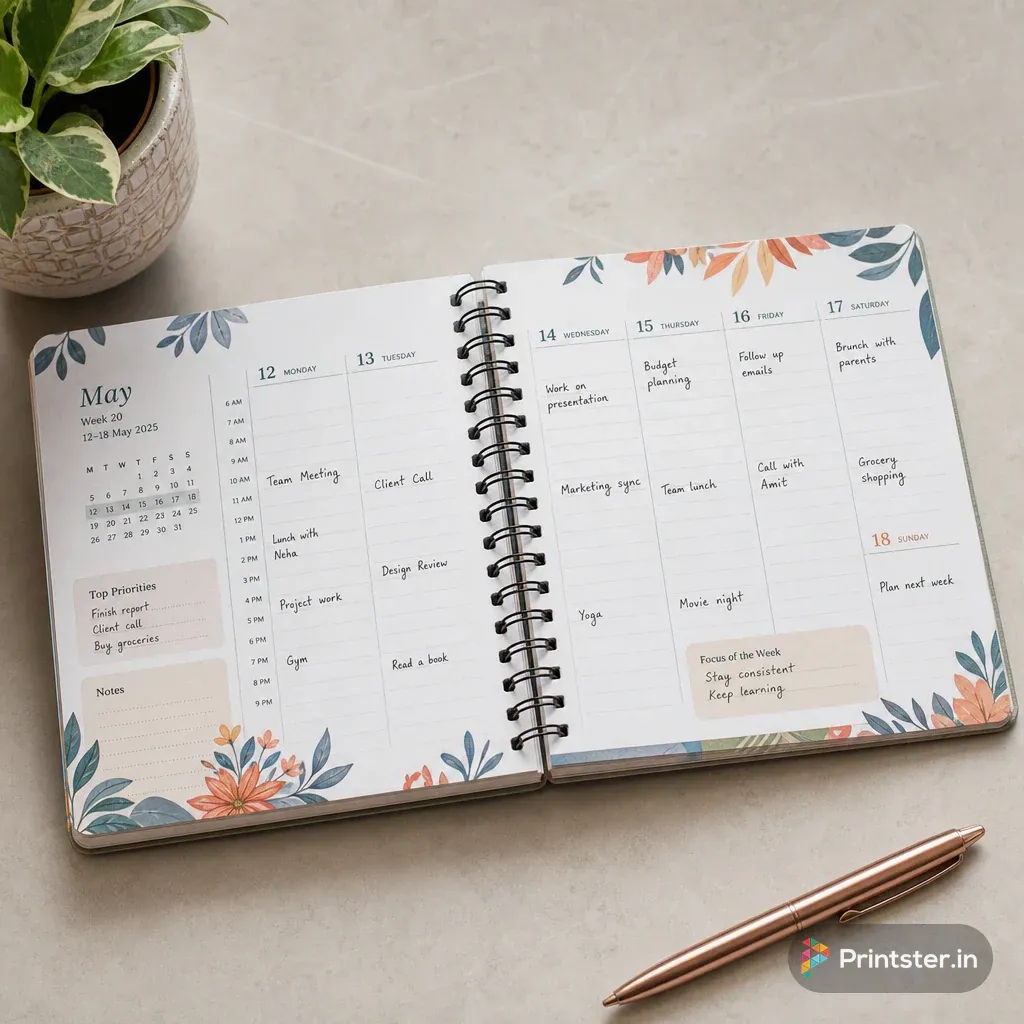Planner (Wiro Bound) gallery image 1