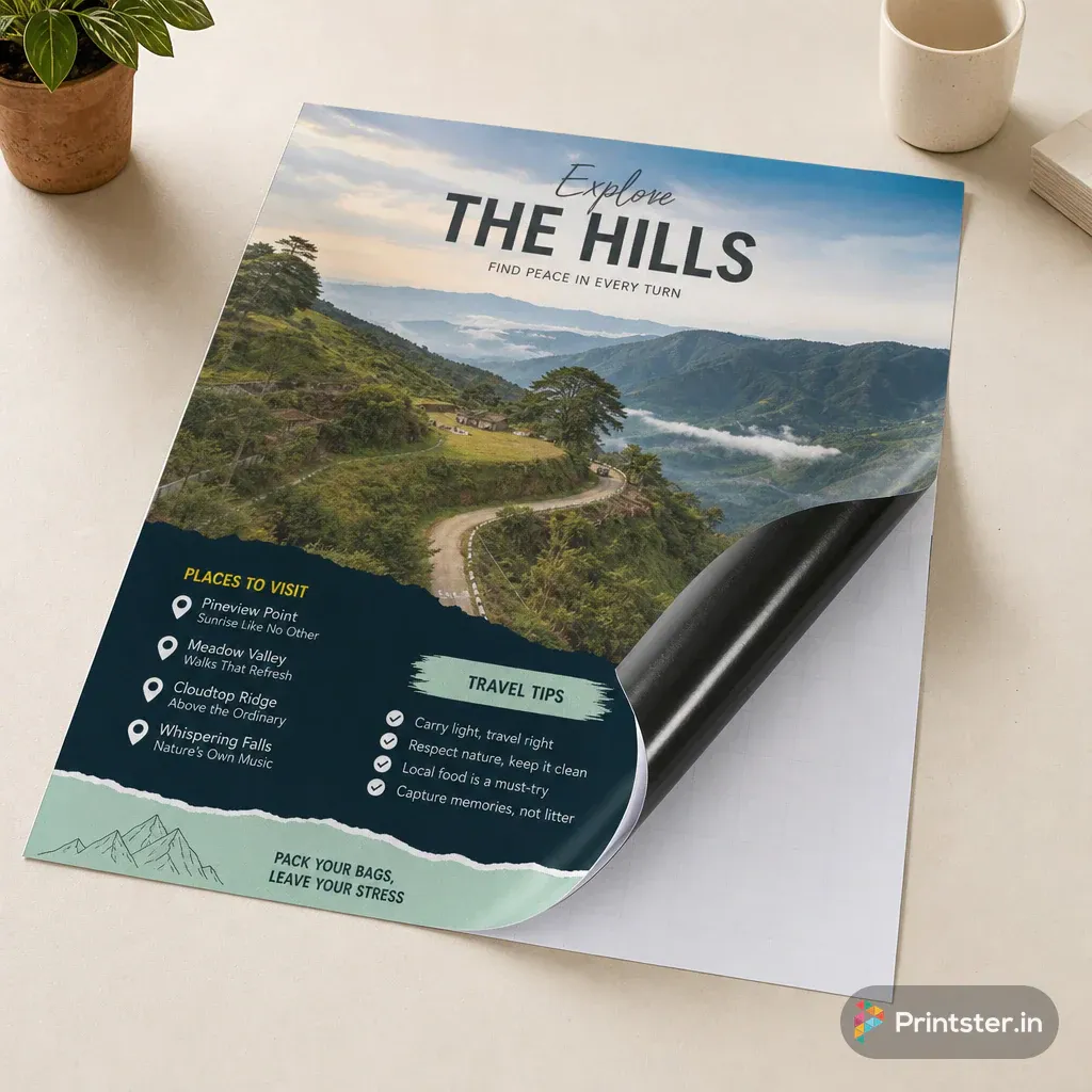 Self Adhesive Poster Printing gallery image 1